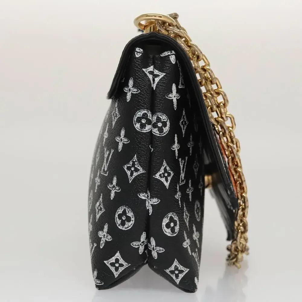 LOUIS VUITTON Catgram Cat Pochette Shoulder Bag Black M52935